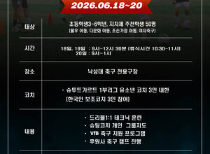 Youth soccer camp in Seoul led by VfB Stuttgart coaches