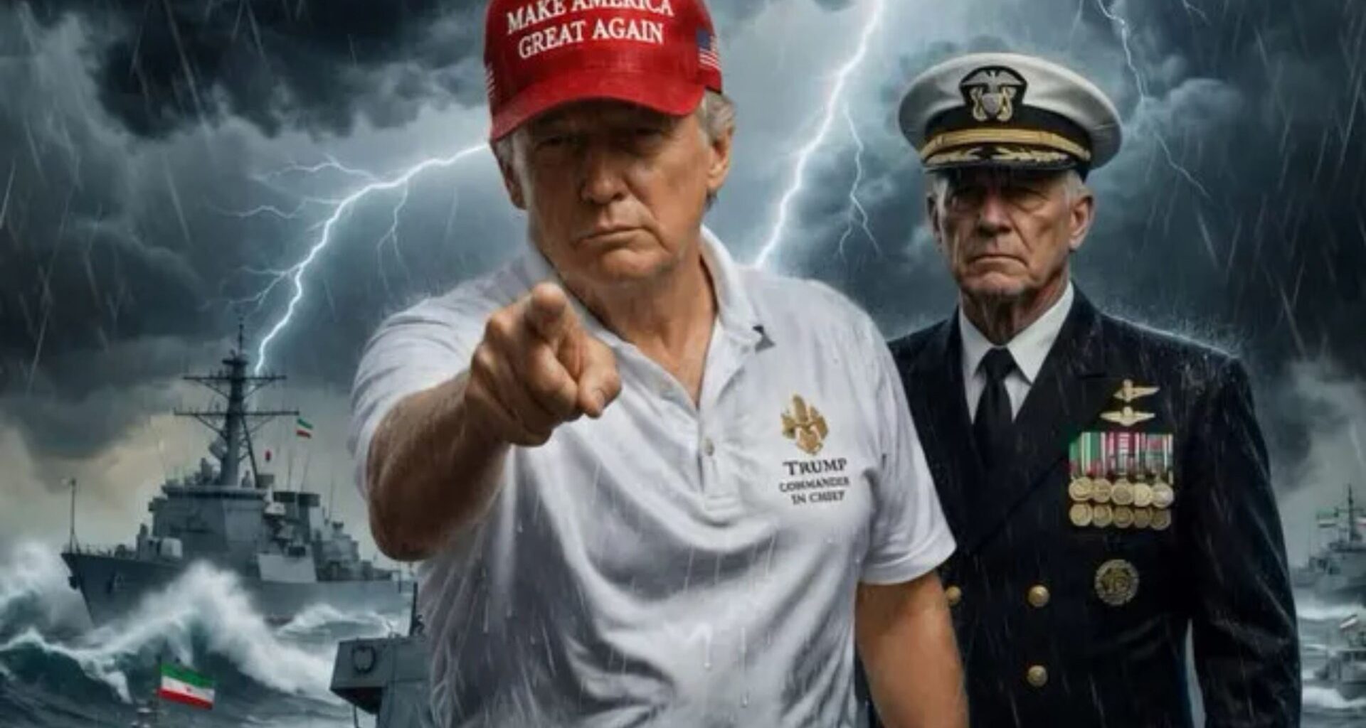 Trump warns Iran to 'move fast or there won’t be anything left' after posting cryptic AI pic as US ‘plots new strikes’