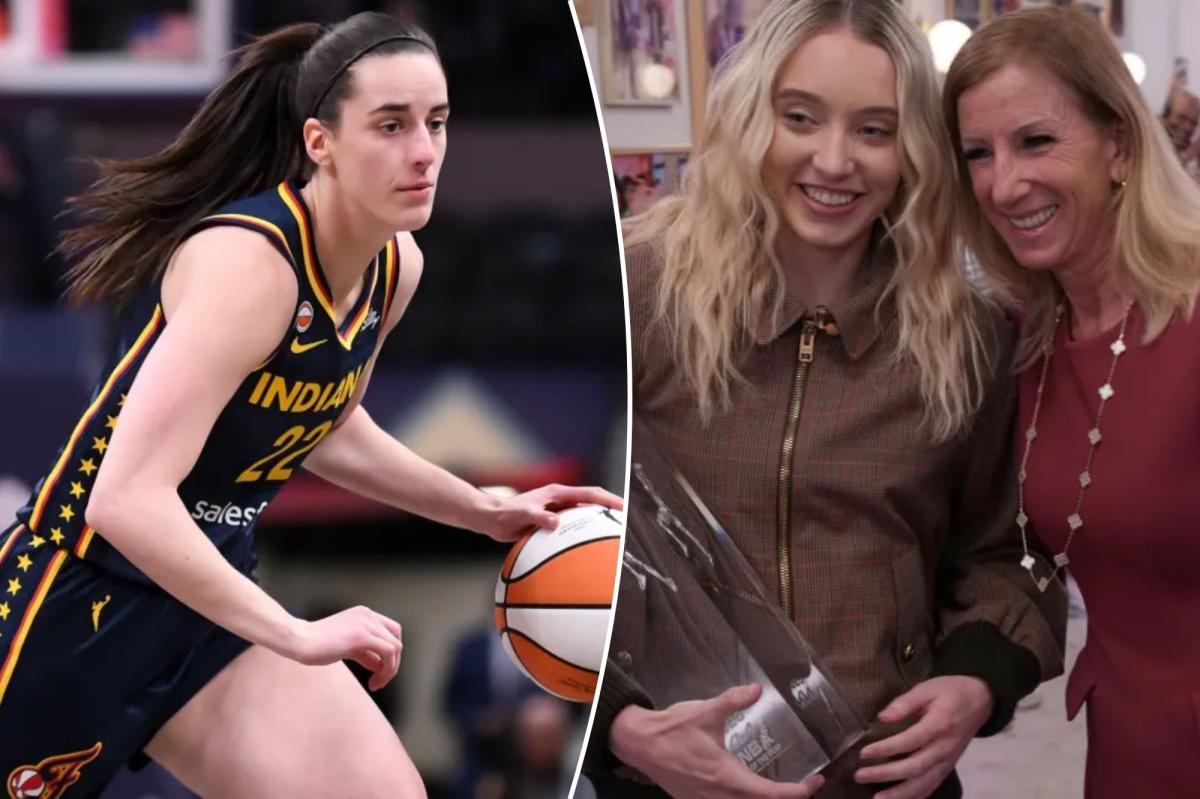 Caitlin Clark shut down her own WNBA Rookie of the Year celebration