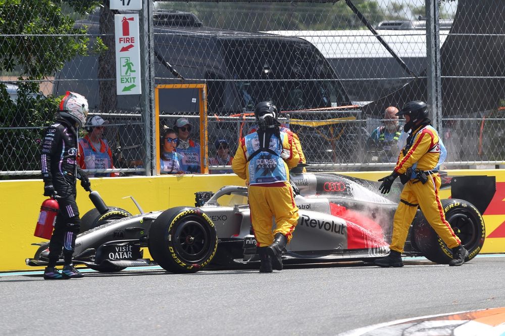 A stricken Audi is an all too familiar sight 