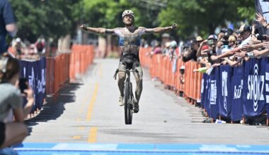 Unbound Gravel 200 men: European Champion Mads Würtz Schmidt wins rainy, windy, muddy edition with epic solo