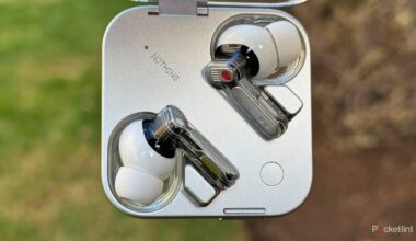 These $180 translucent earbuds have me missing tech's funky era