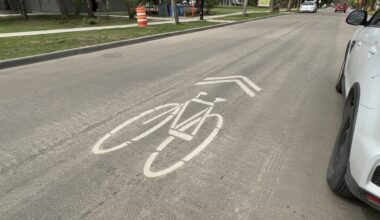 West Edmonton neighbourhood residents sounding alarm over planned bike lanes