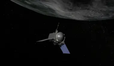 Artist's concept of OSIRIS-Rex Mission to asteroid Bennu. Credit - NASA/Goddard/Chris Meaney