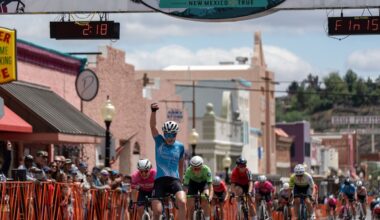 Ella Sabo takes the victory on stage 4 of the Tour of the Gila 2026