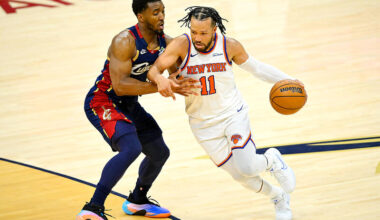 Knicks beat Cavaliers to reach brink of NBA Finals