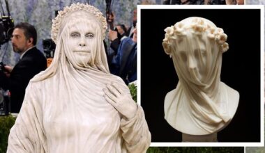 The artworks that inspired eight of the most stunning Met Gala looks - BBC