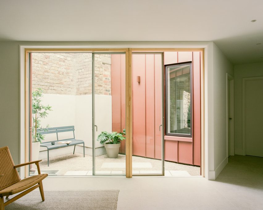 Private courtyard view