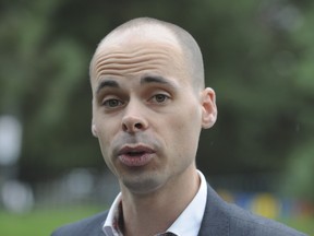 A file photo of Jason Lamarche who was found guilty of sending threats to a local councillor.