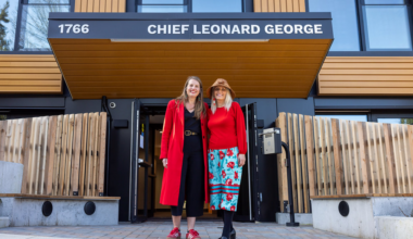 Chief Leonard George building in Vancouver opens with 81 affordable homes