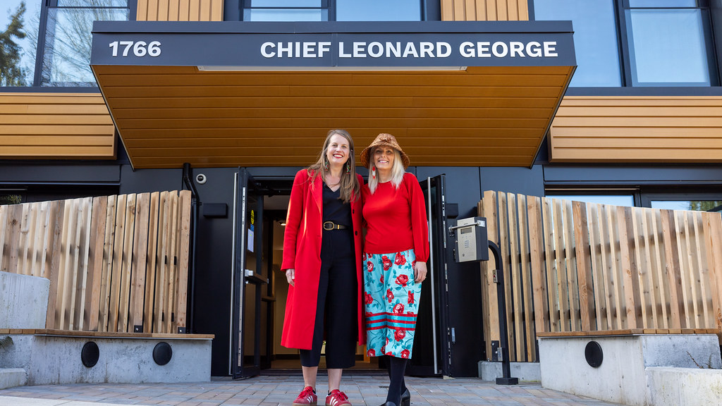 Chief Leonard George building in Vancouver opens with 81 affordable homes