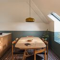 © James Retief Pyramid House / Khan Bonshek - Interior Photography, Dining room, Wood, Table, Chair