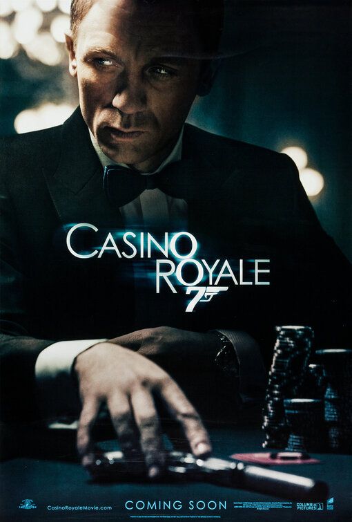 James Bond Casino Royale poster