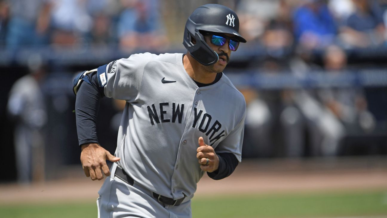 Yankees' Grisham has no structural damage to knee, tests show