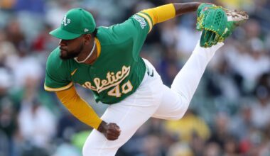 A's starter Luis Severino (arm) leaves early vs. Yankees