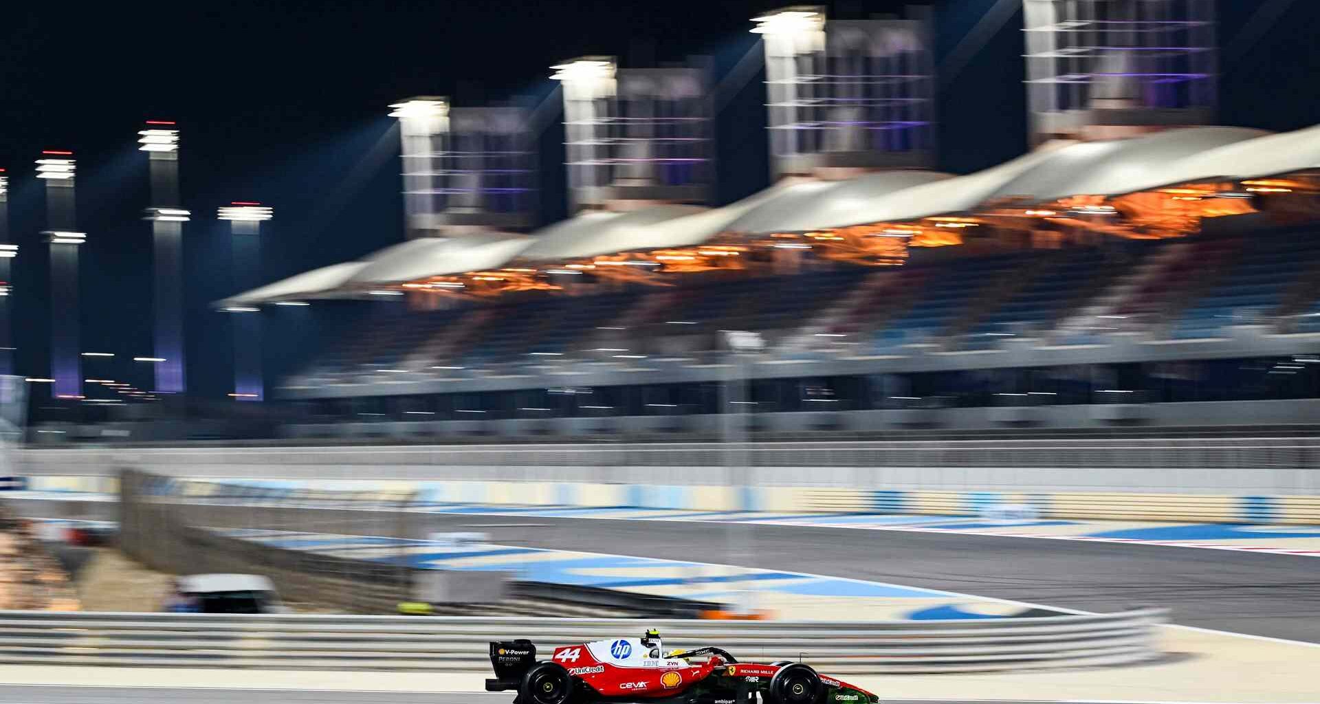 Lewis Hamilton, Ferrari, Bahrain International Circuit, 2026 pre-season test