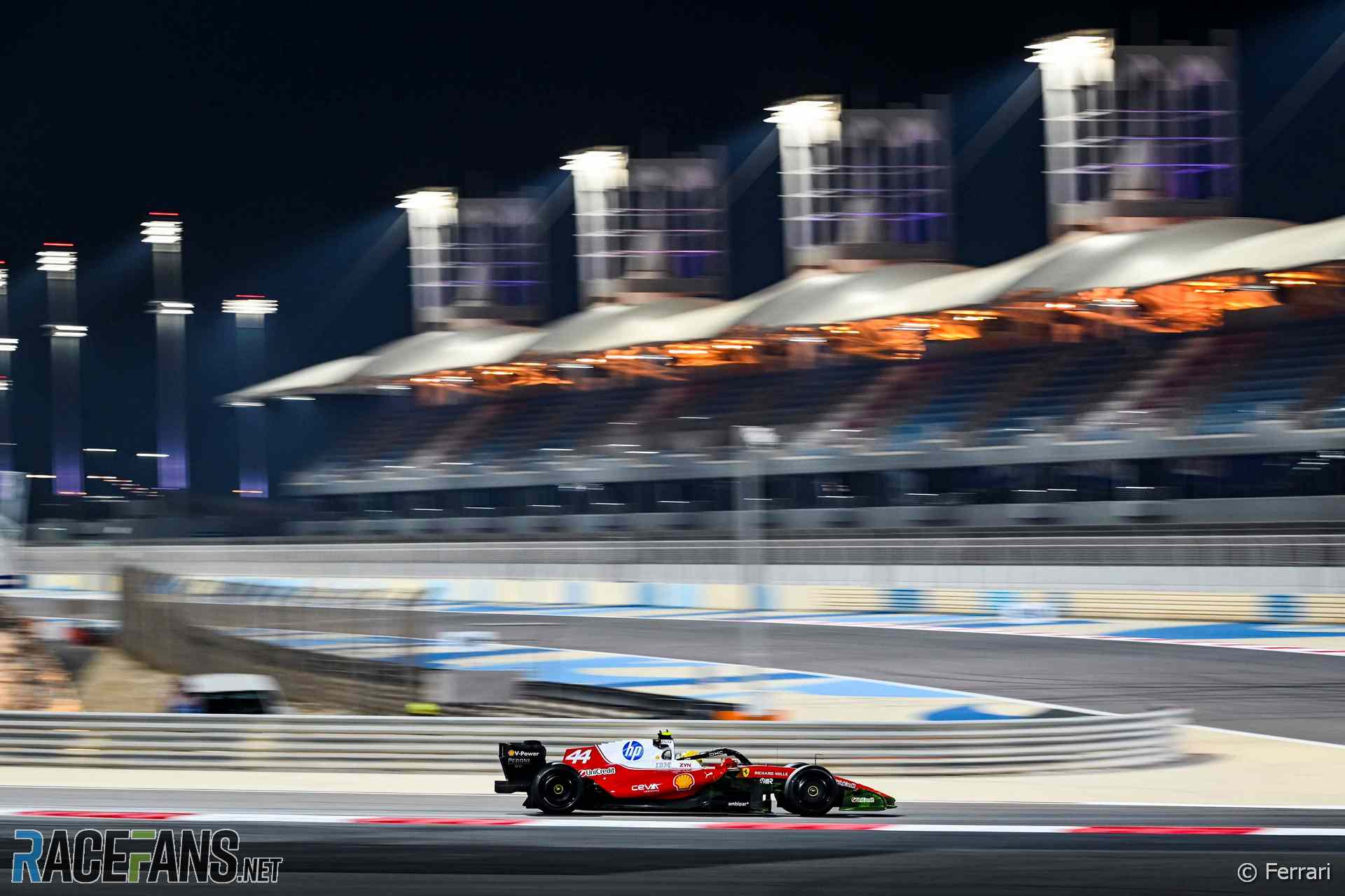Lewis Hamilton, Ferrari, Bahrain International Circuit, 2026 pre-season test