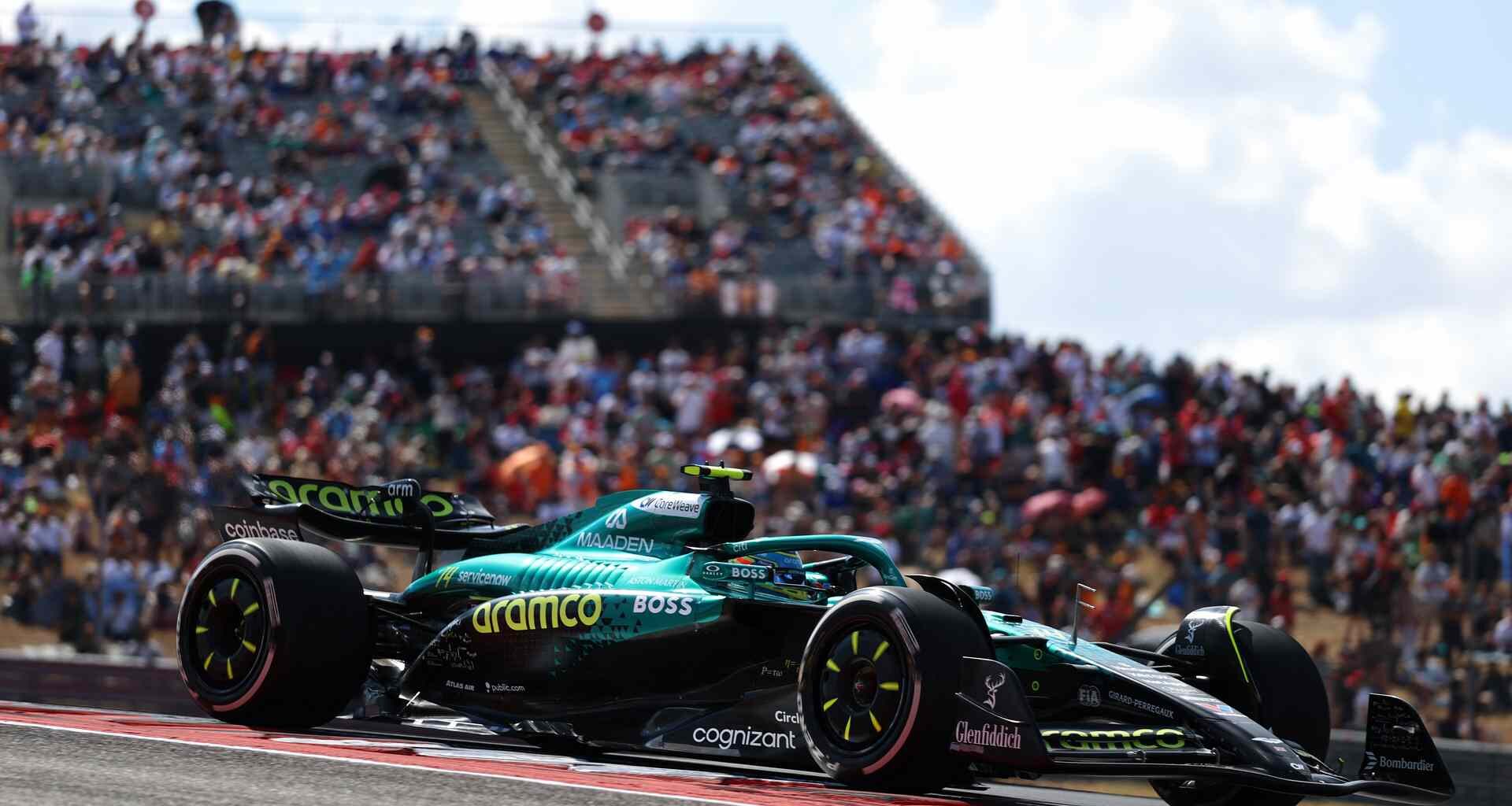 Fernando Alonso, Aston Martin, Circuit of the Americas, 2025