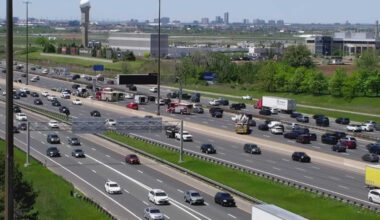 Aggressive driving, racing leaves man critically injured in Hwy 401 west crash in Mississauga
