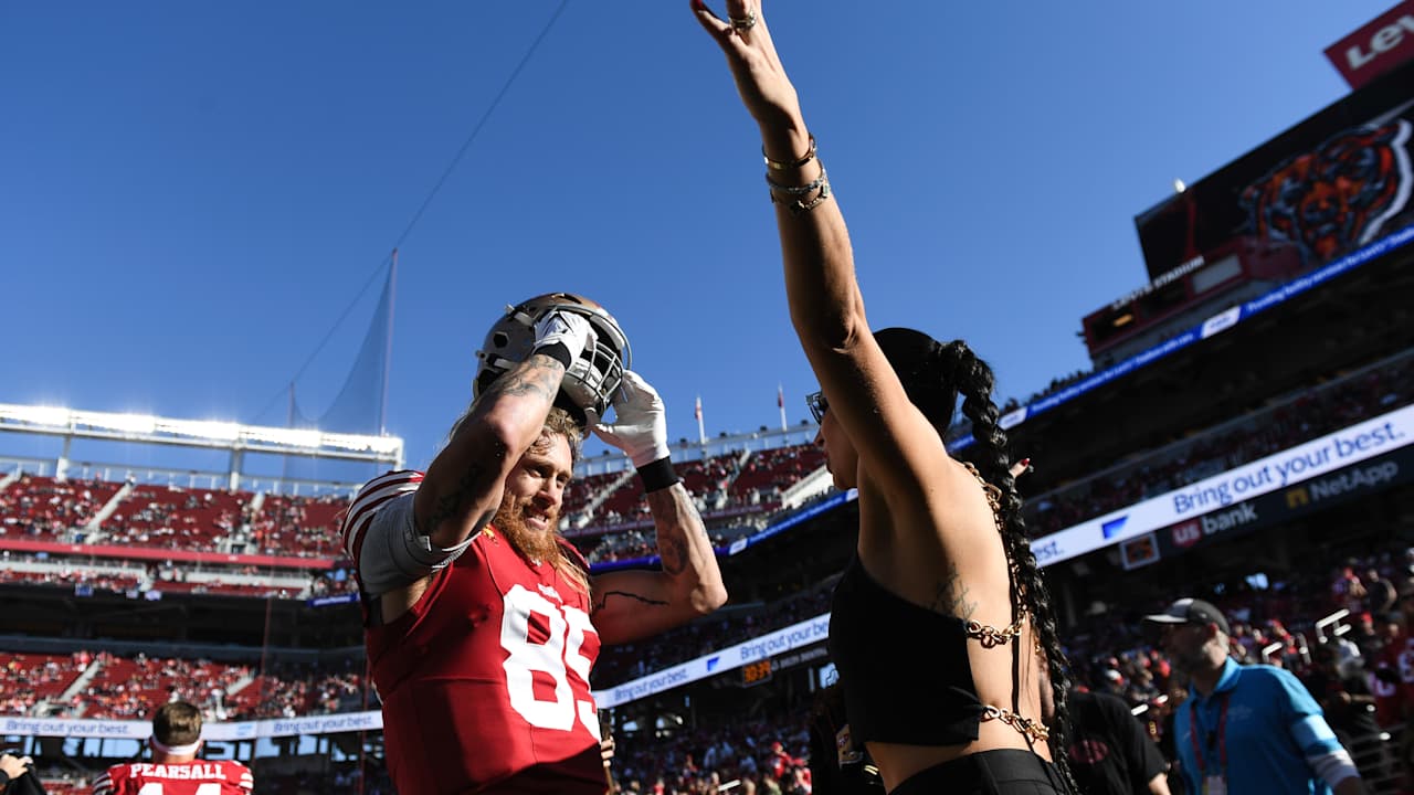 Niners TE George Kittle shrugs off injury to save wife from arachnid; PETA responds