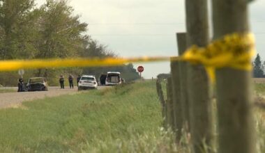 Judge reduces charges for two men accused in fatal roadside shooting near Calgary