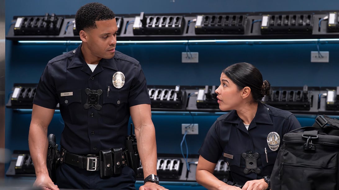Deric Augustine and Lisseth Chavez, The Rookie