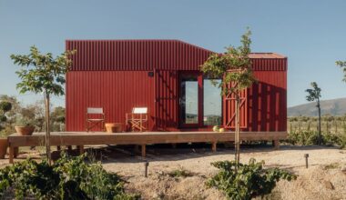 This Architect Built a 20m² Red Cabin on Her Family’s Greek Vineyard — and It’s the Antidote to Every Concrete Villa on the Island
