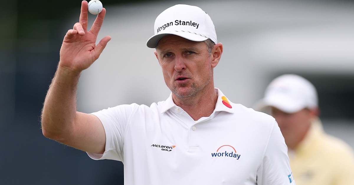 Justin Rose's dramatic final-hole eagle puts him on verge of making cut at PGA Championship