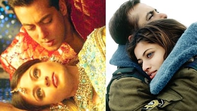 Salman Khan with Sneha Ullal