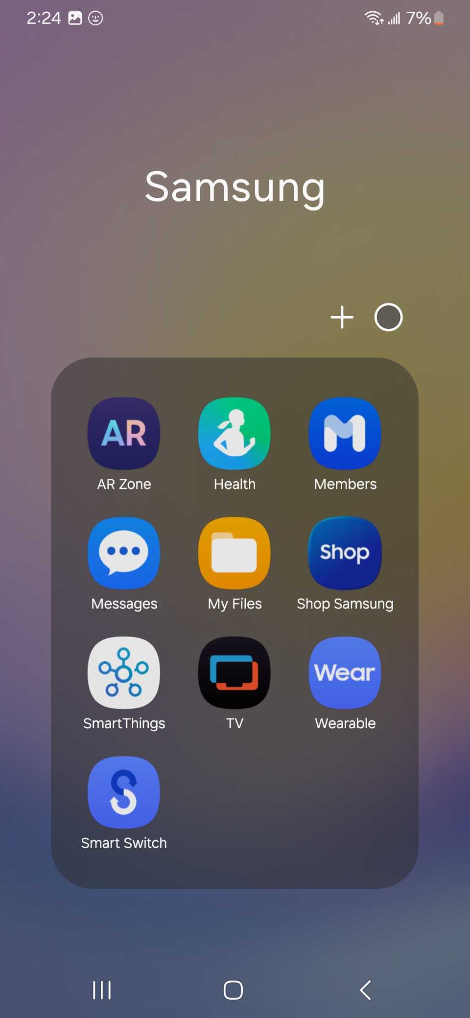 The Samsung apps pre-loaded on the Samsung Galaxy A25 5G