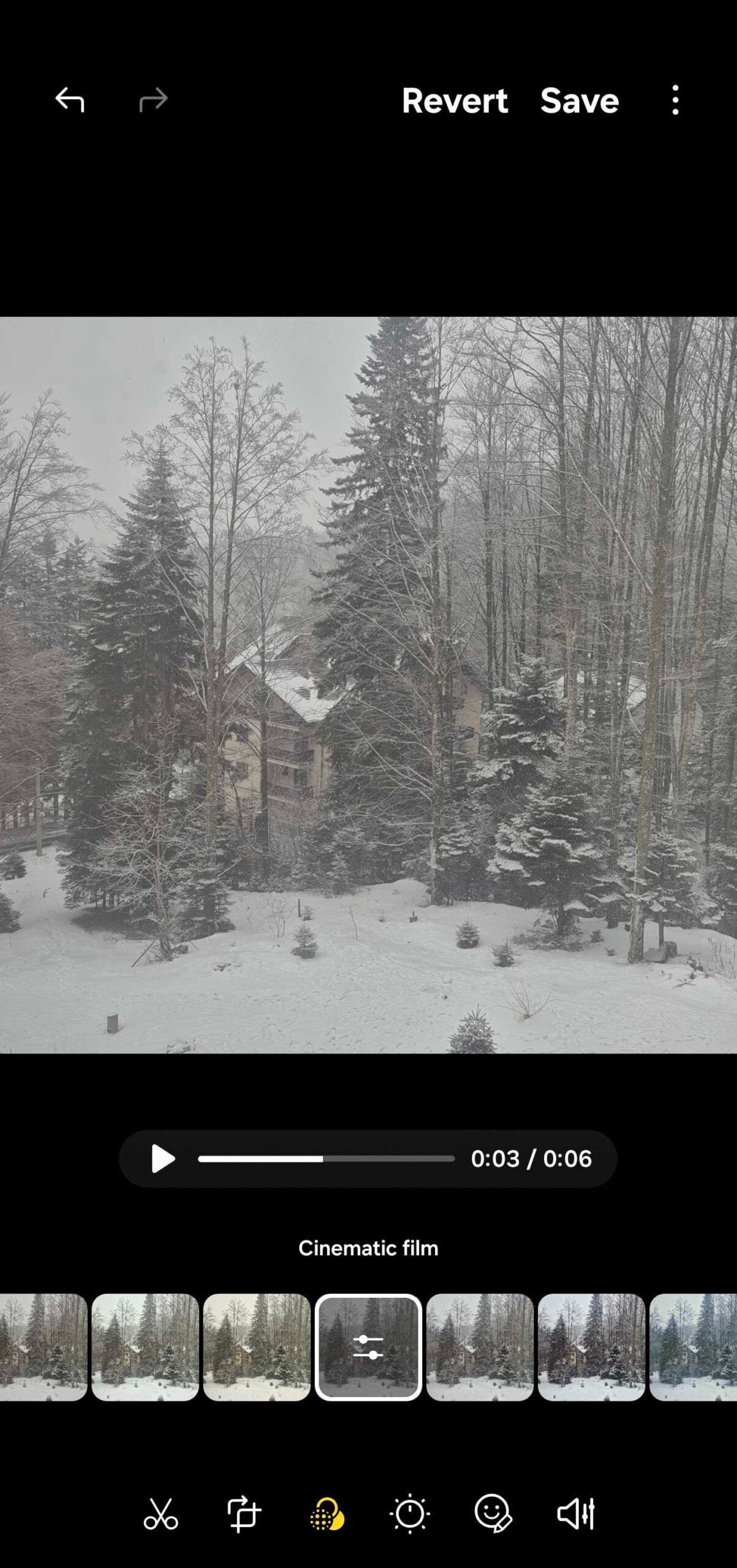 samsung gallery video filters