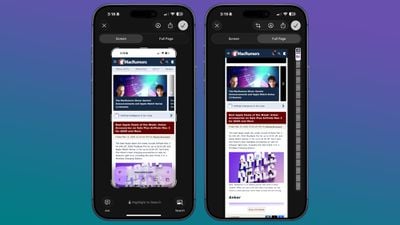 screenshot whole websites