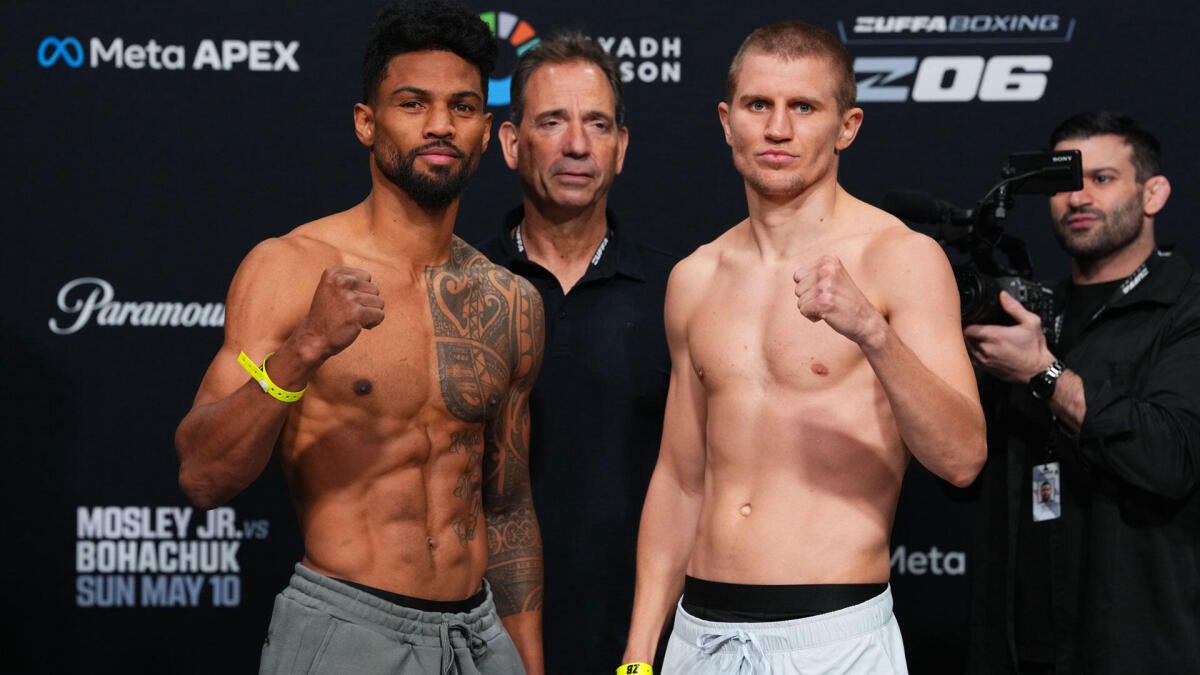 Zuffa Boxing 06 live updates: Fight card, results for Shane Mosley Jr. vs. Serhii Bohachuk