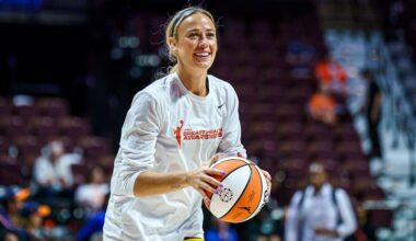 Sophie Cuningham has heads spinning with her pregame outfit, Colbert's final jab & lessons from Kyle Busch