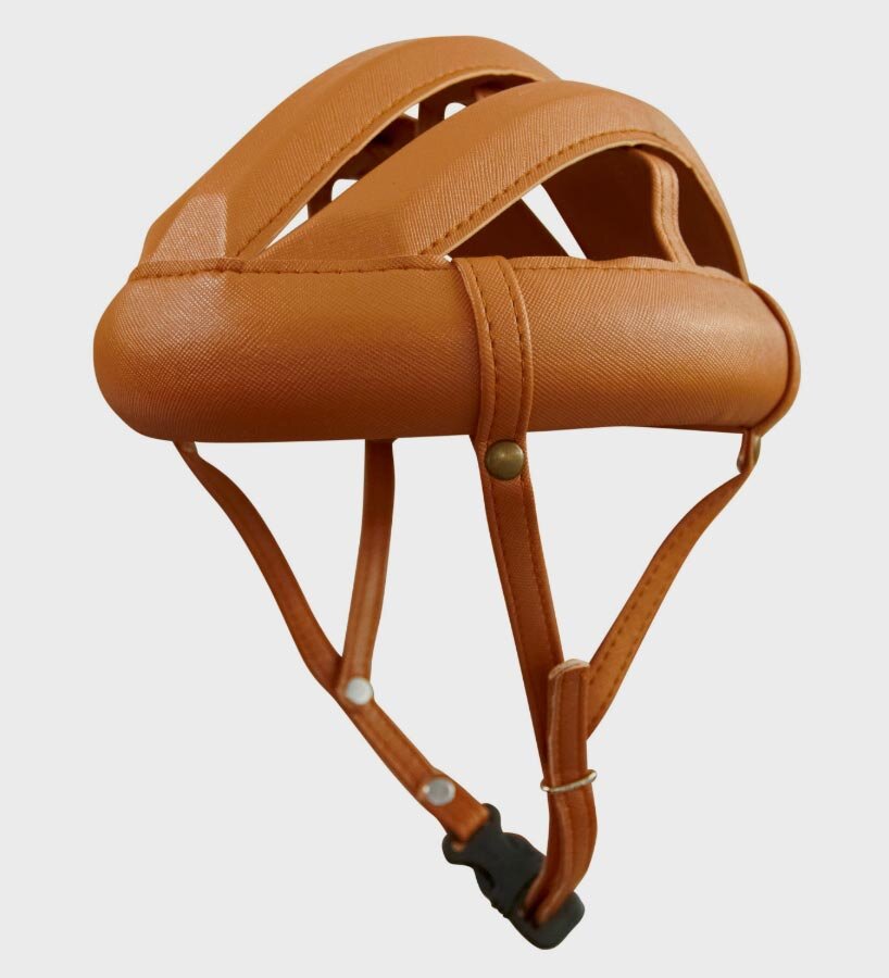 spin foldable helmet combines vintage cycling style with segmented geometry - 6