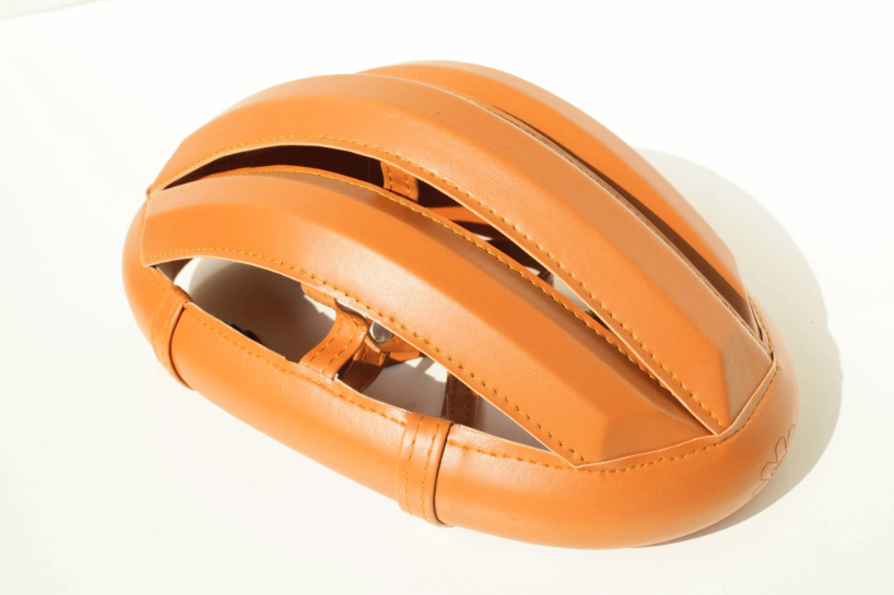 spin foldable helmet combines vintage cycling style with segmented geometry - 1