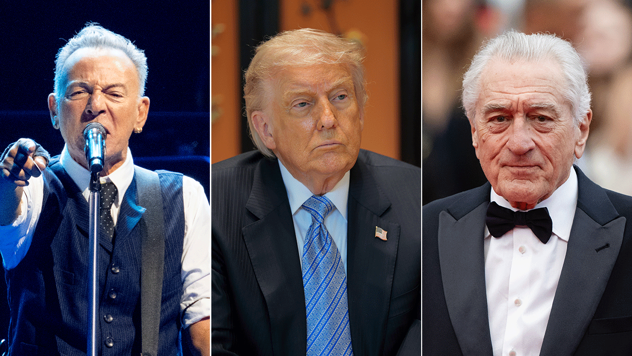 White House fires back after Robert De Niro, Bruce Springsteen take Trump swipes amid Colbert