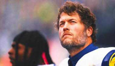 Reigning MVP Matthew Stafford Weighs In on Rams’ Decision to Draft Ty Simpson