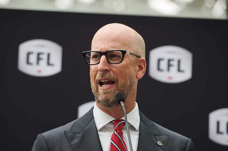 CFL commissioner Stewart Johnston