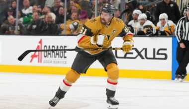 Golden Knights' Mark Stone remains out for Game 5 vs. Ducks
