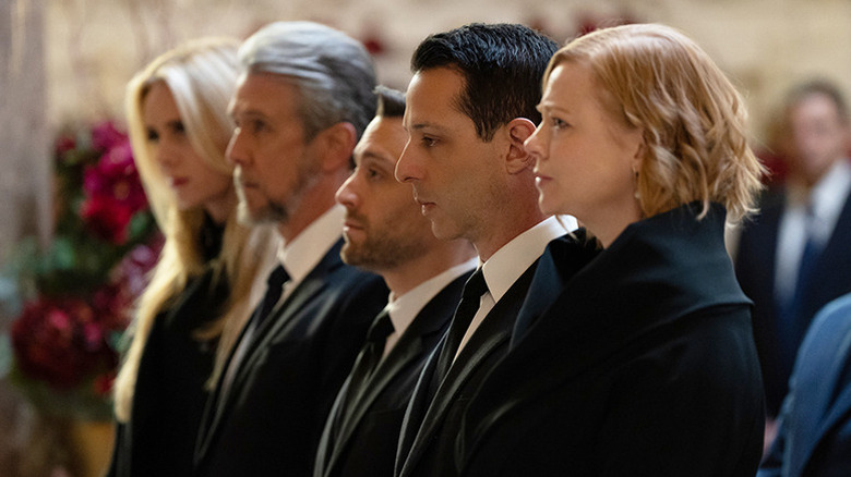 Willa, Connor, Roman, Kendall and Shiv in Succession