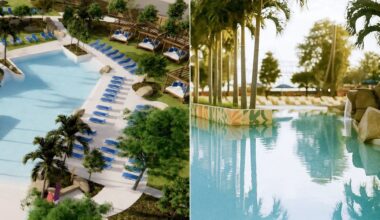 Quebec has a new tropical lagoon with a waterfall and it's less than an hour from Montreal