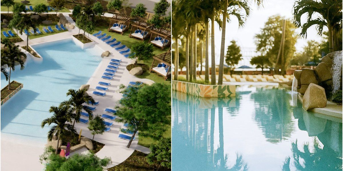 Quebec has a new tropical lagoon with a waterfall and it's less than an hour from Montreal