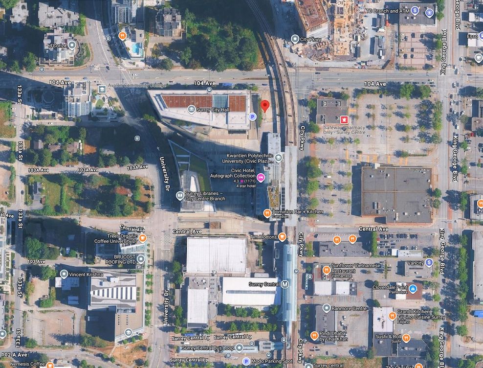 surrey civic plaza