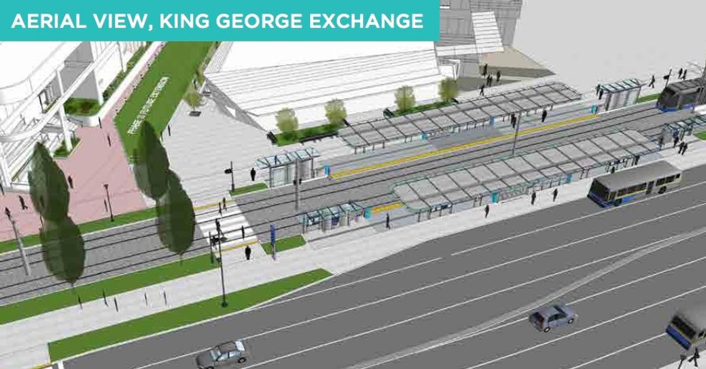 Surrey Newton-Guildford LRT