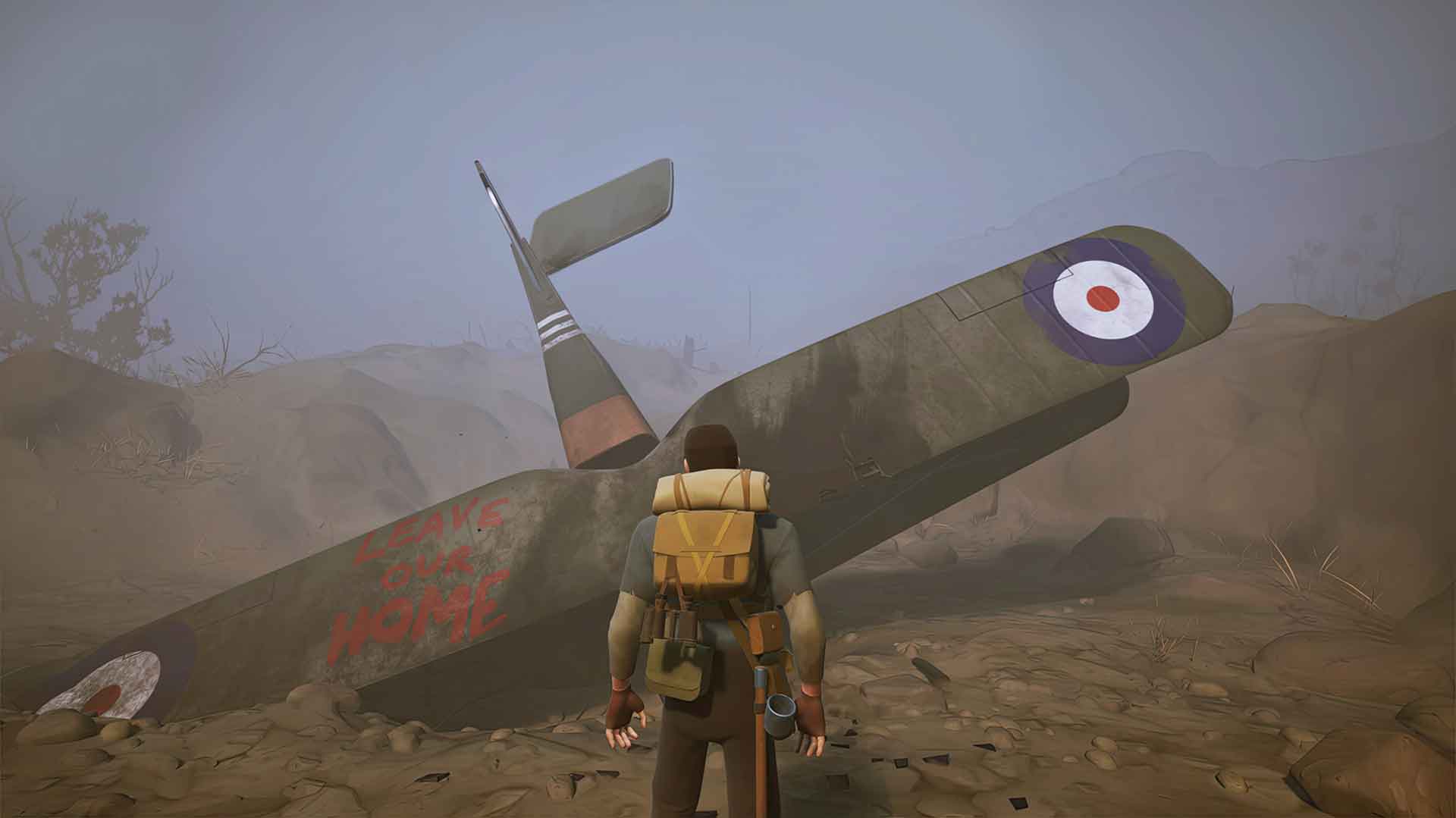 The Caribou Trail plane