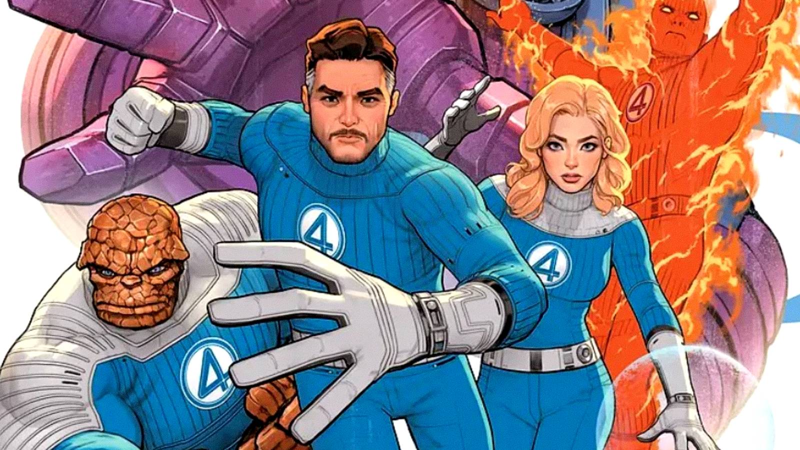 Marvel Unveils God-Tier Fantastic Four Redesign For Their New Appearance