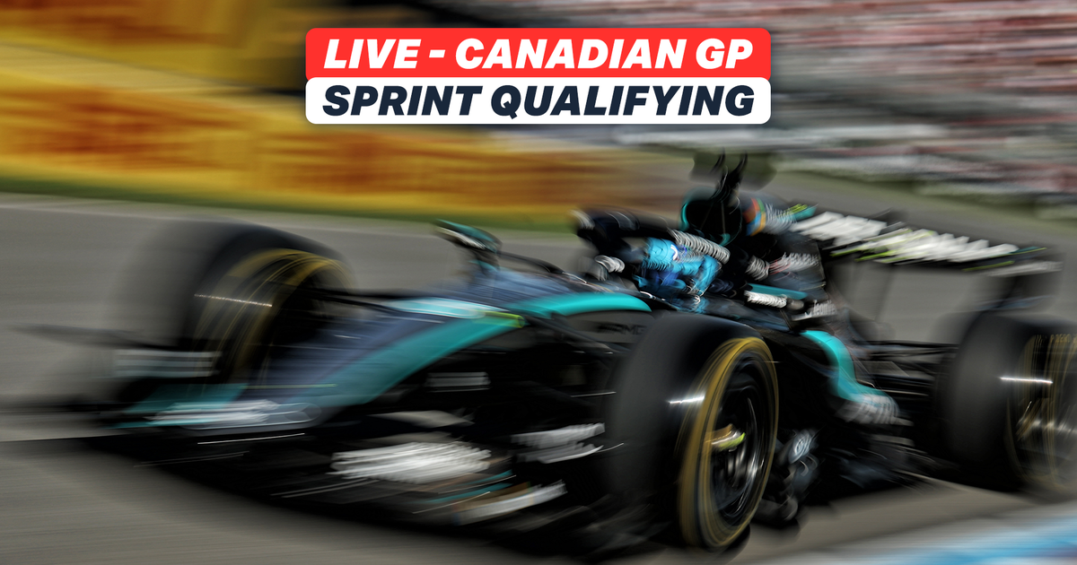 LIVE: Russell fights back against Antonelli for sprint pole in Canada