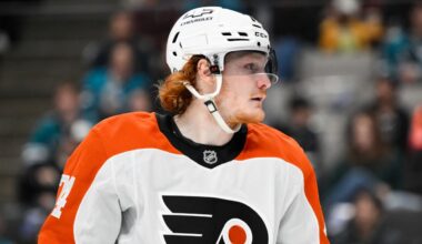 Flyers' Owen Tippett missed second round due to internal bleeding