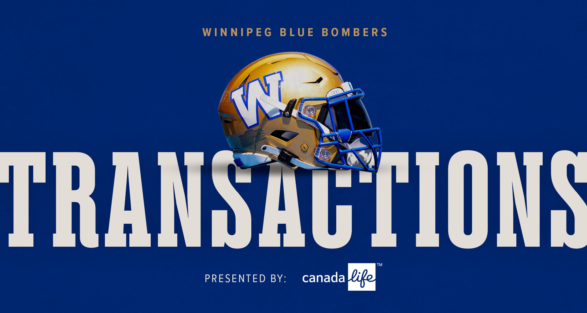 Blue Bombers trim roster/announce jersey number changes